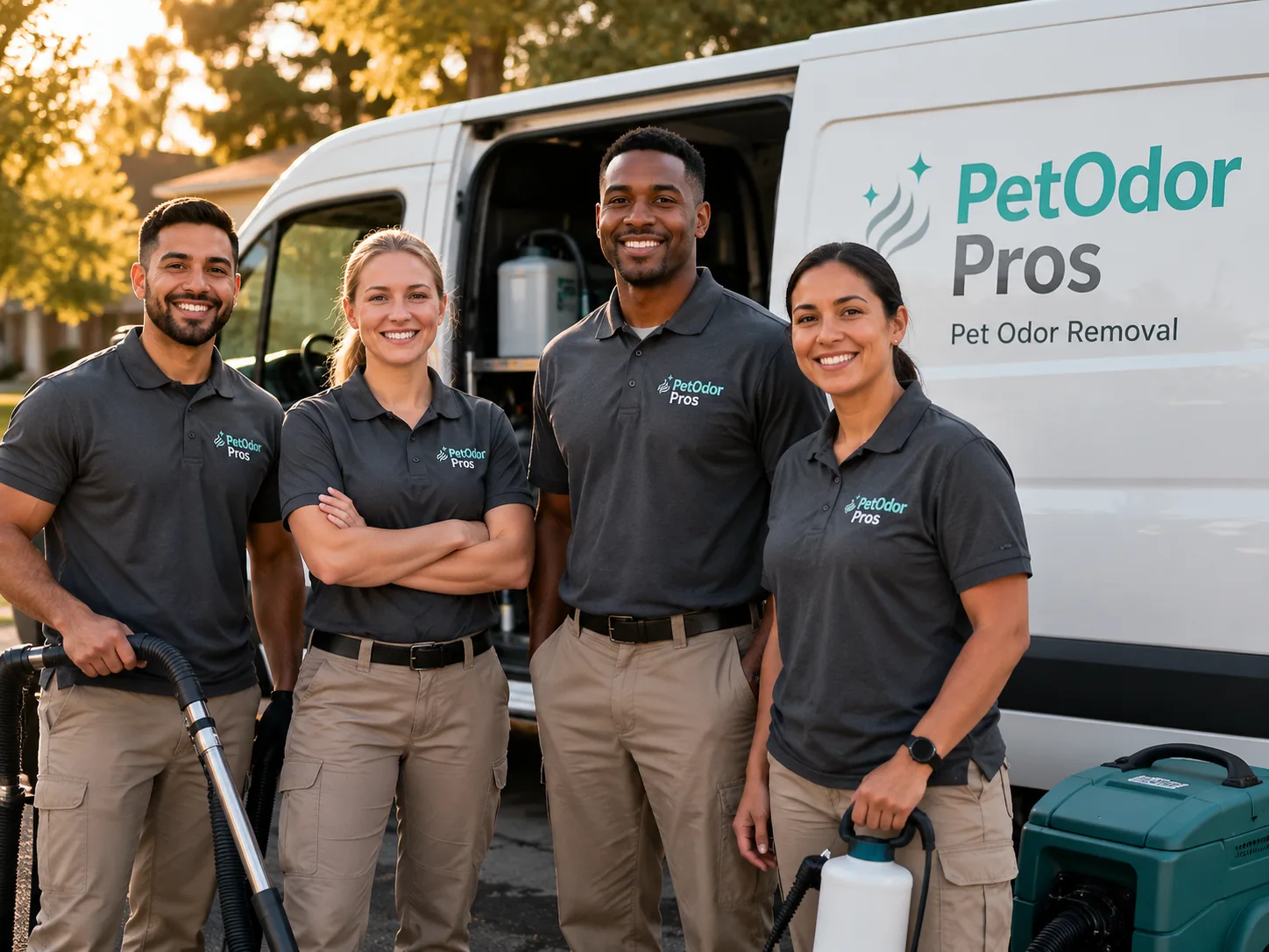 Pet Odor Removal team serving Akron, OH